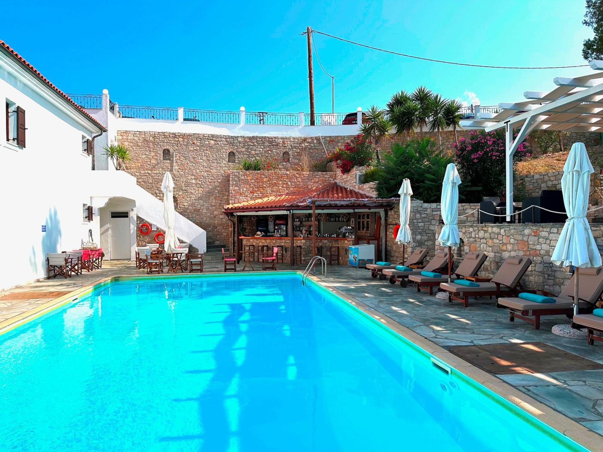 Yalis Hotel Votsi  Esterno foto